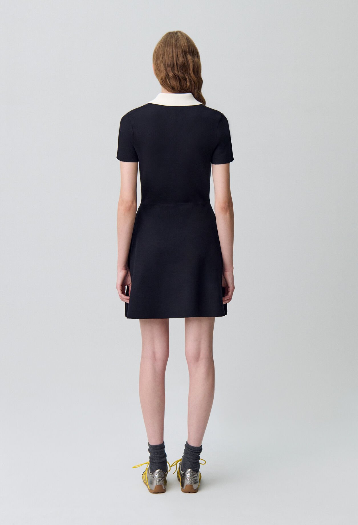 Robe courte patineuse