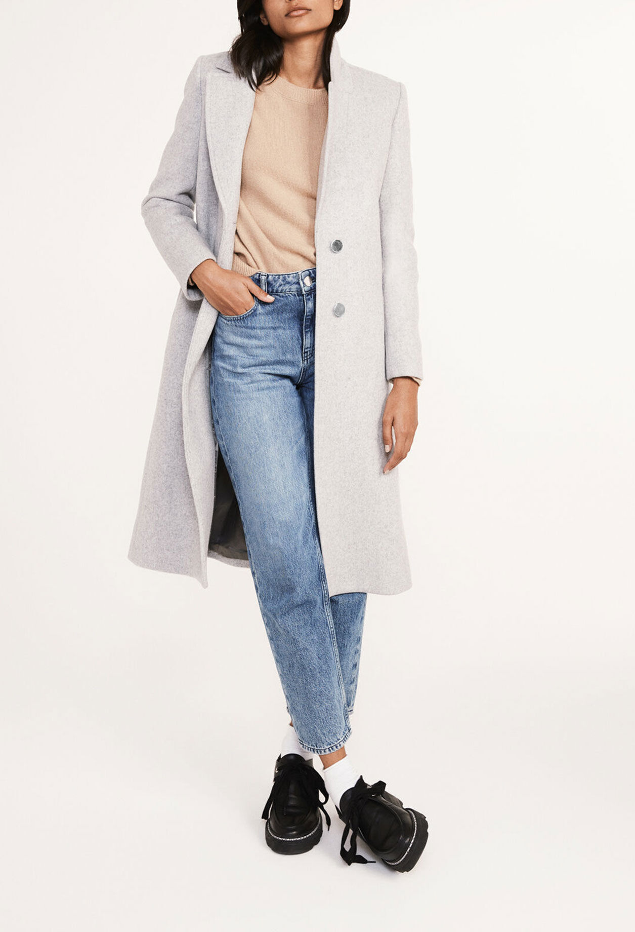 Manteau mi-long