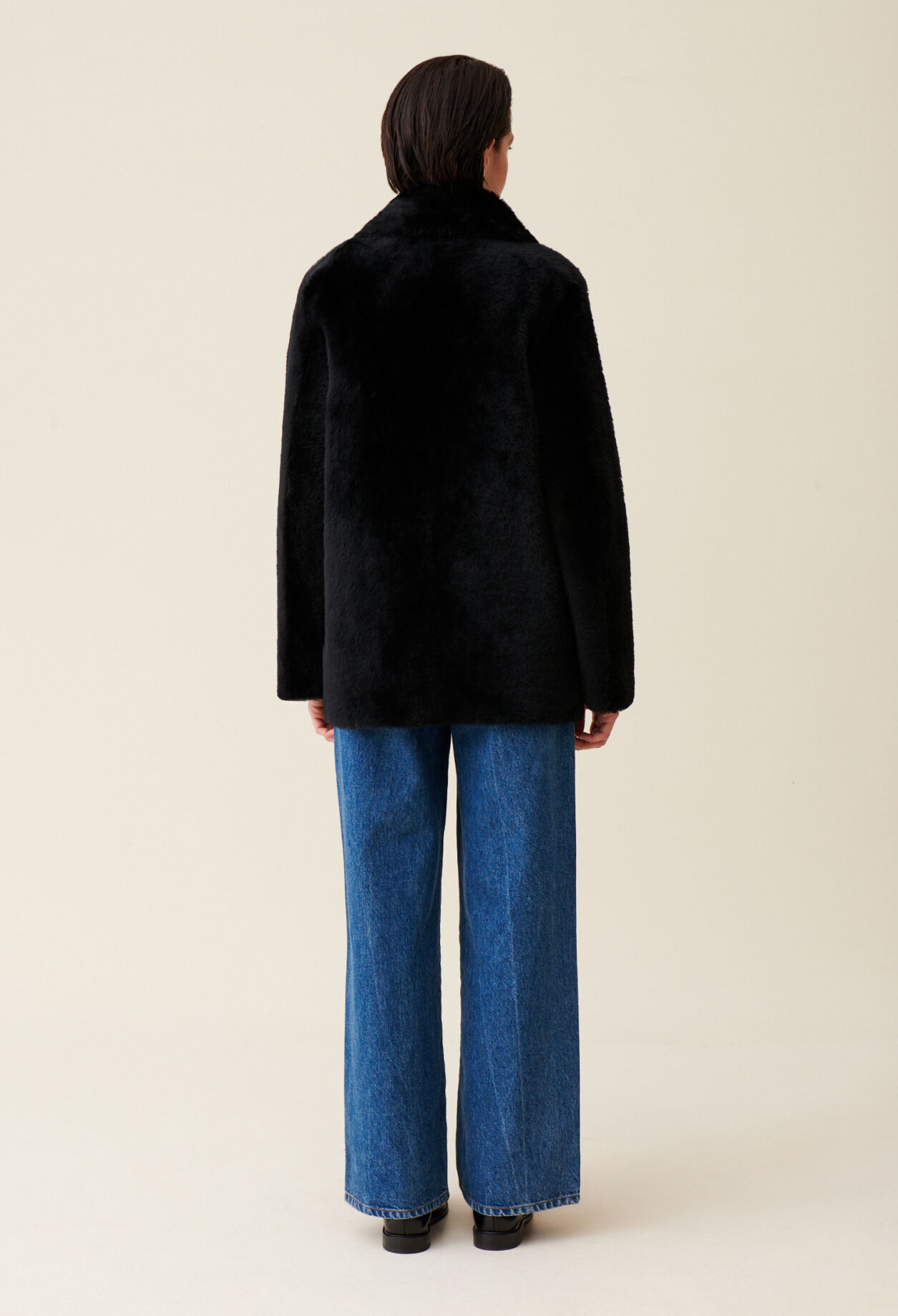 Zipped coat