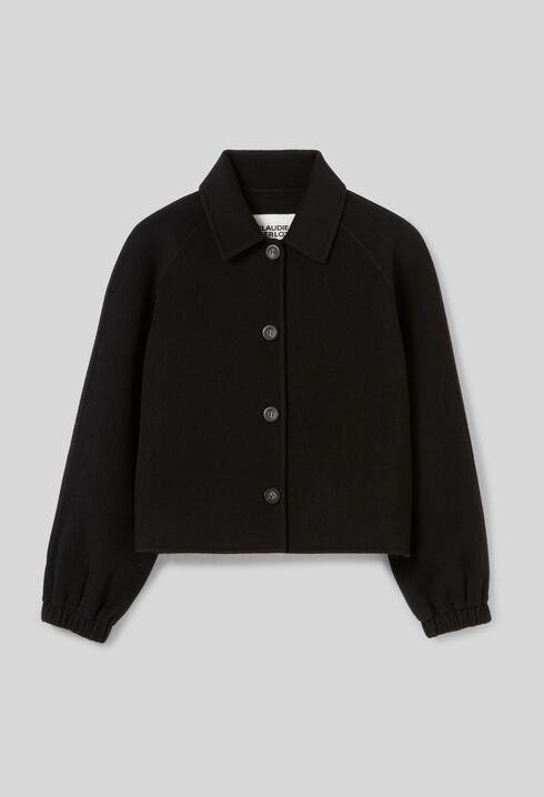 Veste courte col chemise