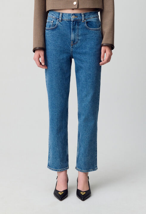 Toto Slim 7/8 jeans faded blue