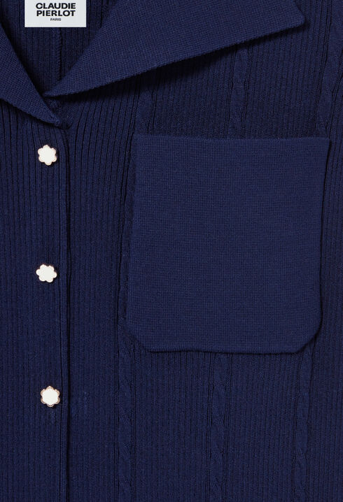 Robe mi-longue en maille