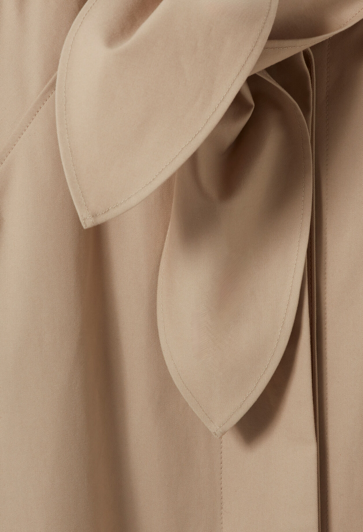 Mid-length trench coat