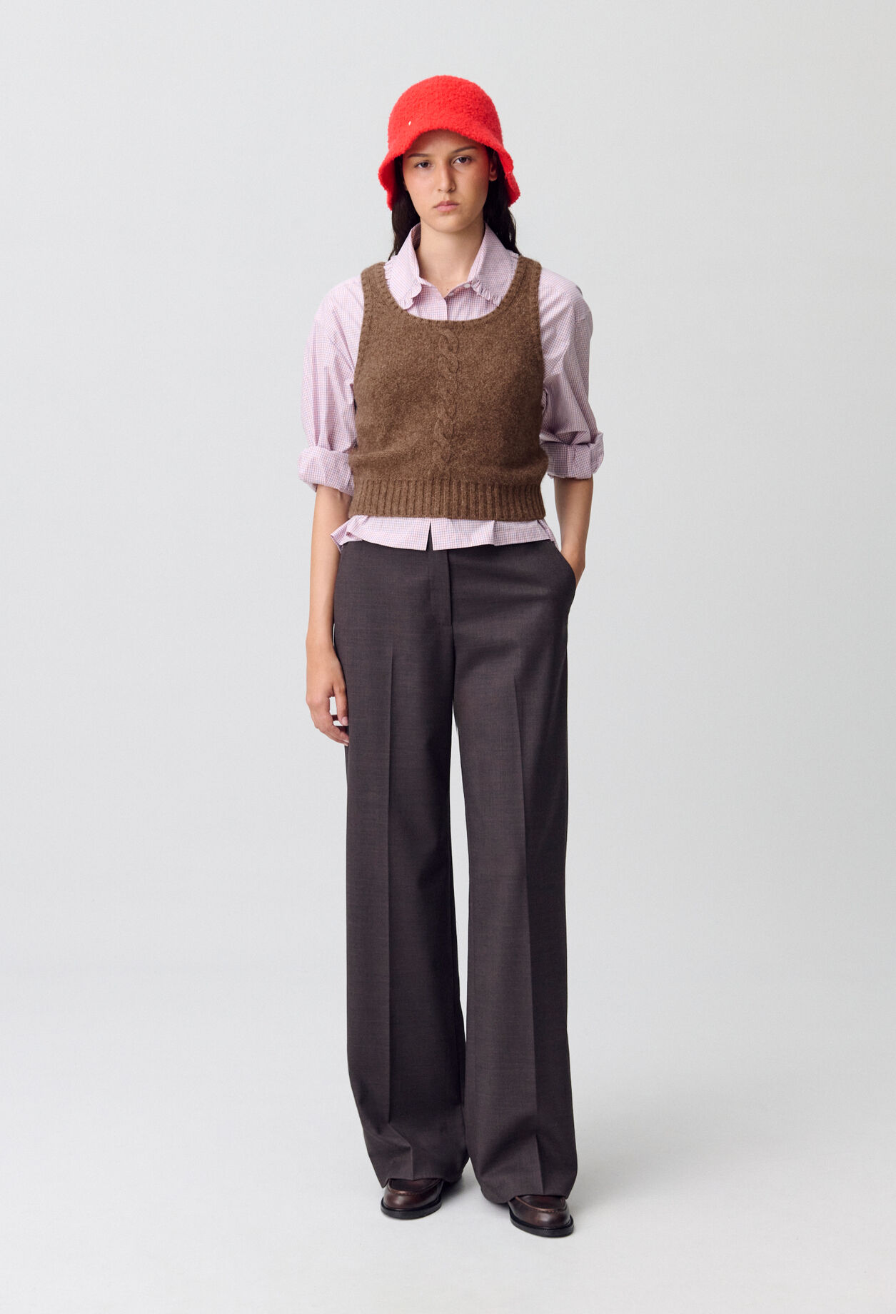 Top maille fine