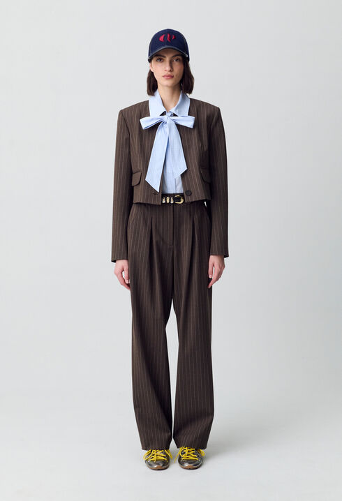 Cropped Boxy Jacket