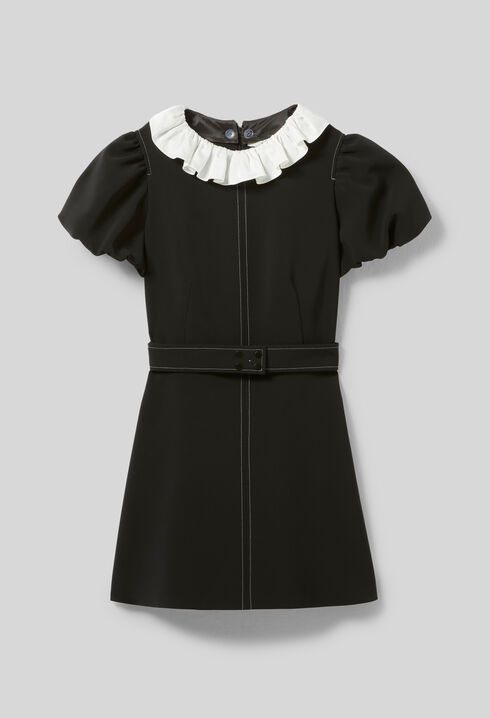 Robe courte col