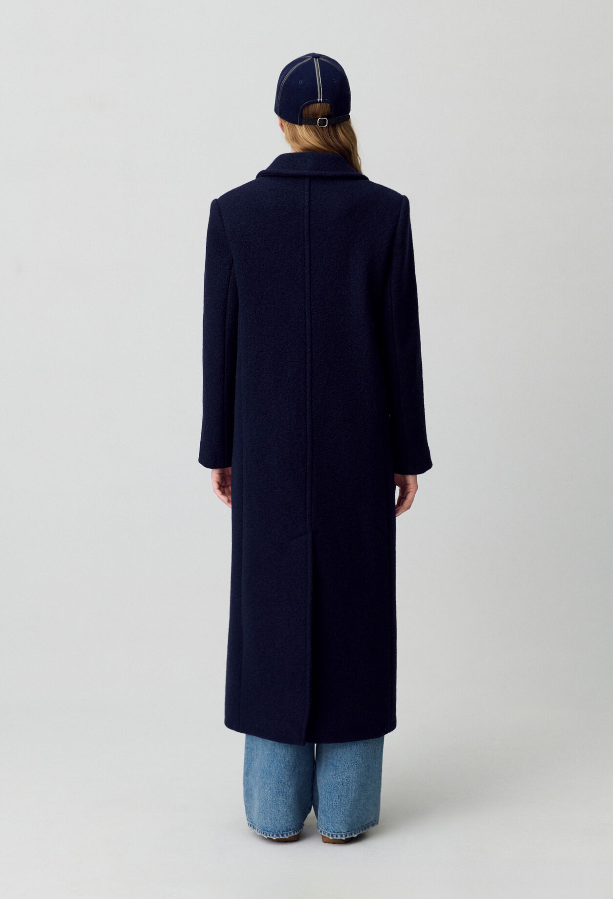 Long tailored coat