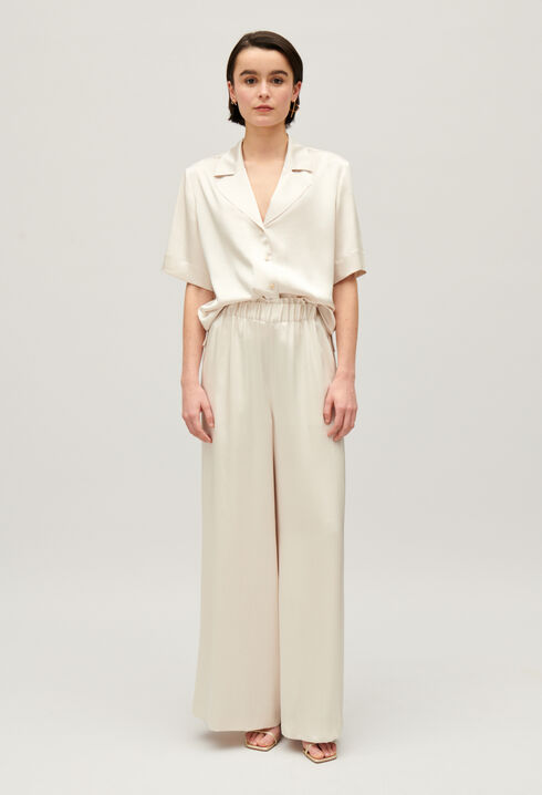 Chemise fluide manches courtes