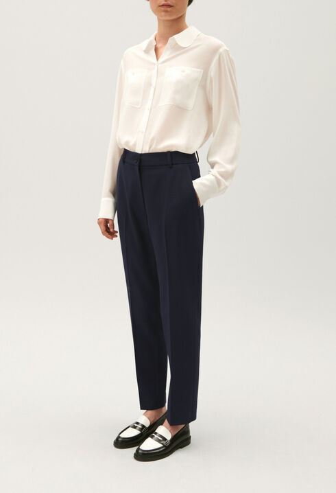 Pantalon tailleur cigarette