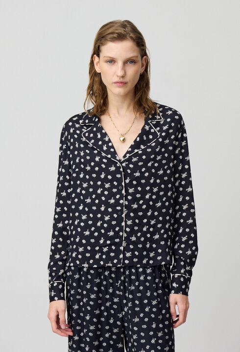 Chemise fluide courte