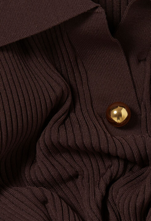 Mid-length knitted dress