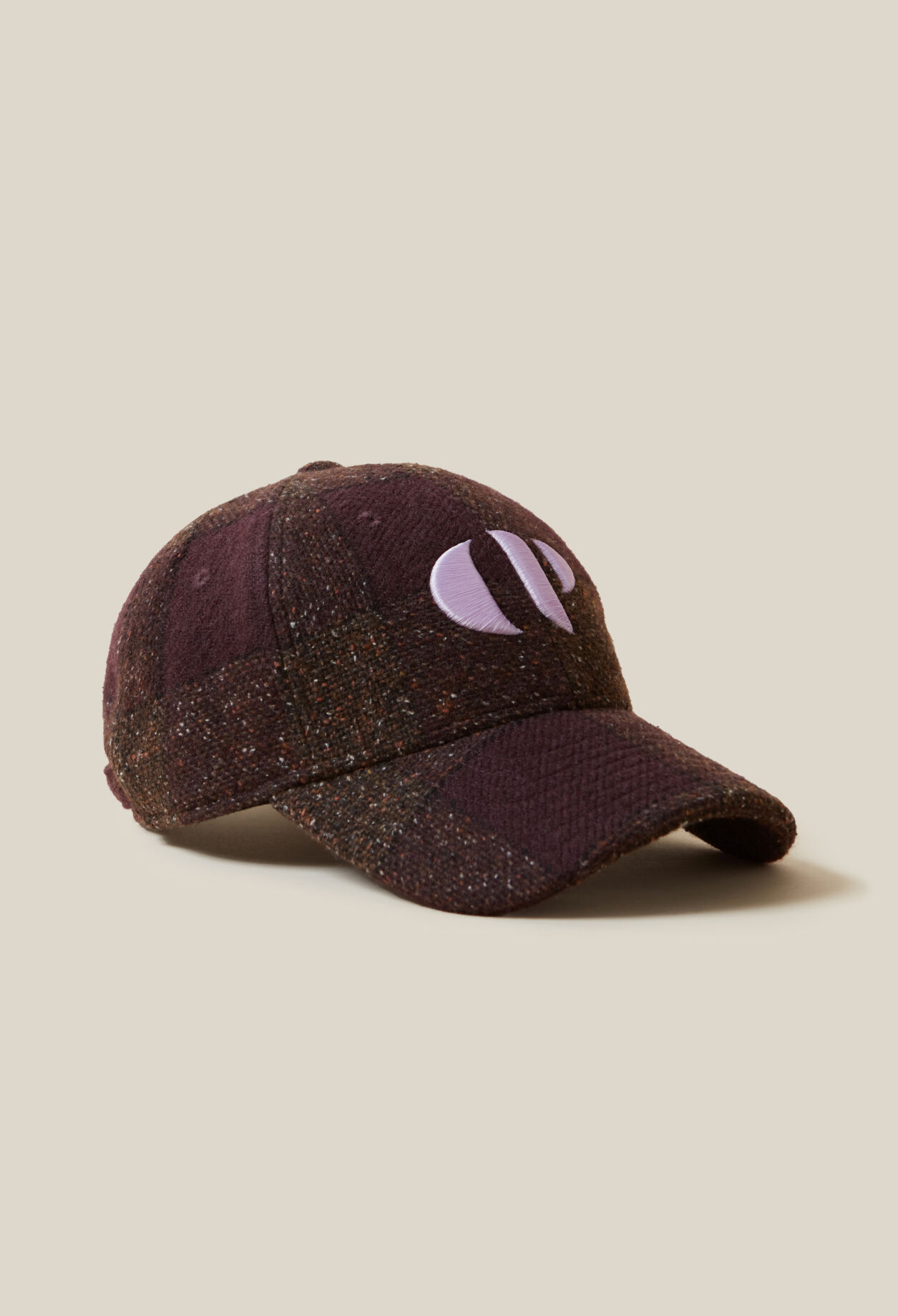 Casquette tartan brodée CP