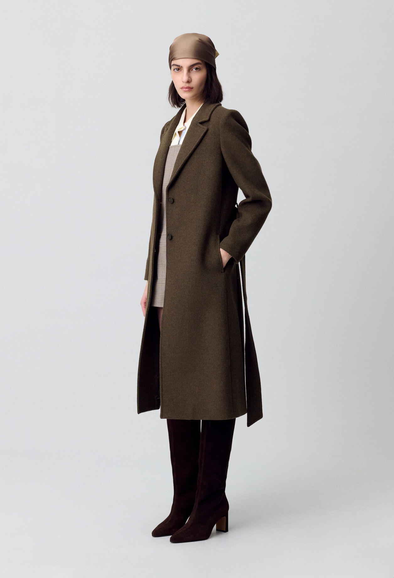 Long wool coat