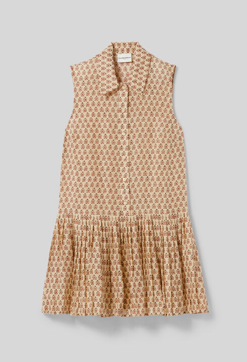 Robe courte imprimée