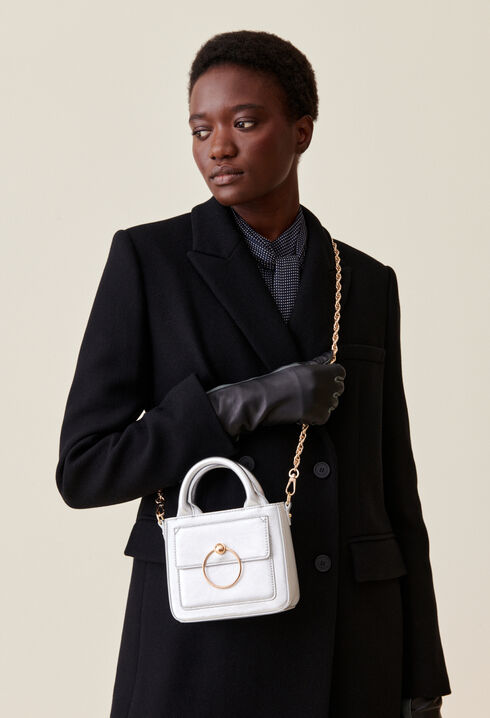 Sac Anouck nano argenté