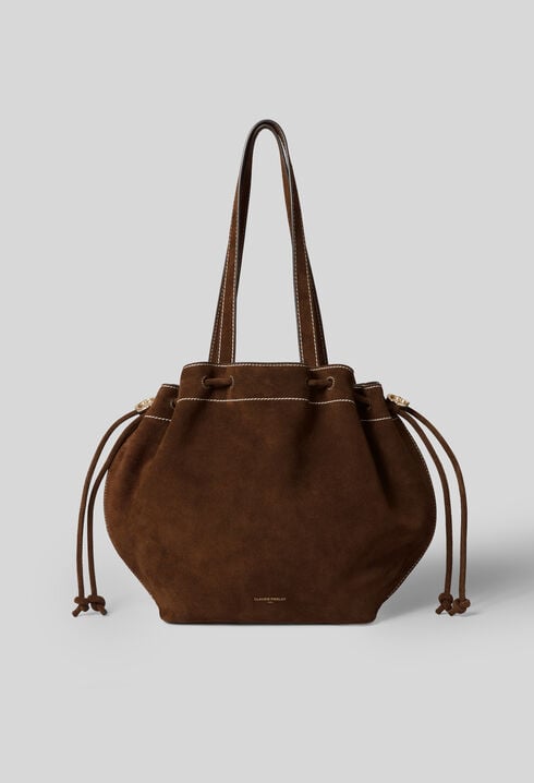 Sac Alban cuir suède