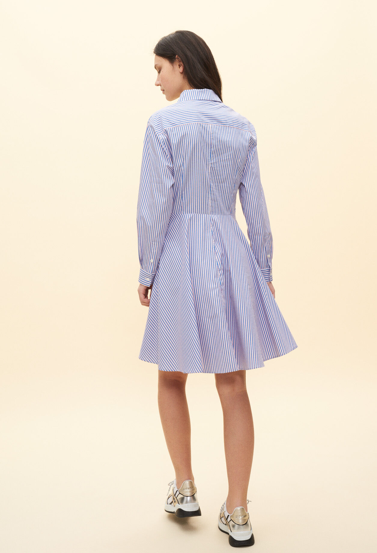 Skater shirt dress