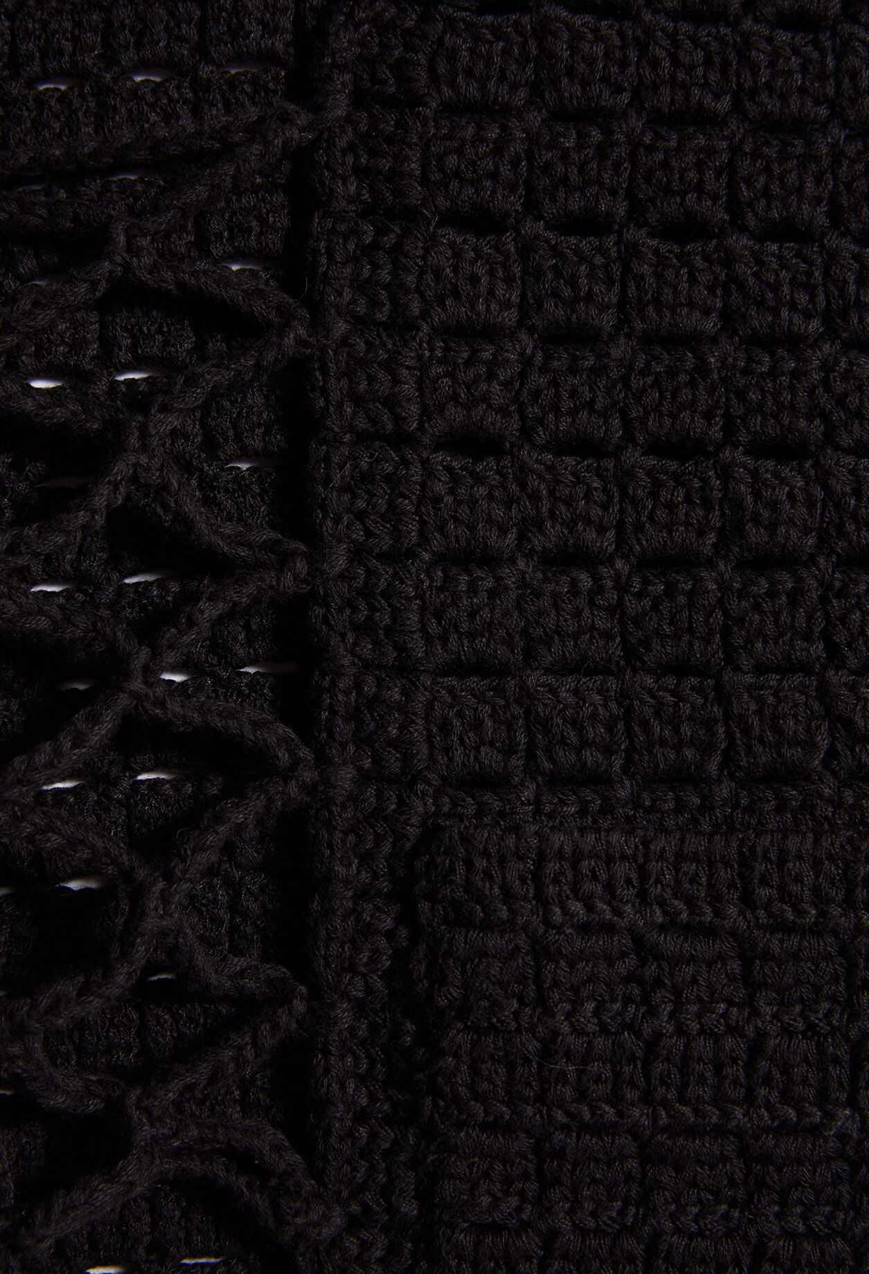 Gilet en maille en coton biologique