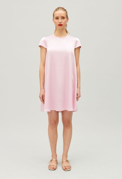 Short flowing babydoll dress