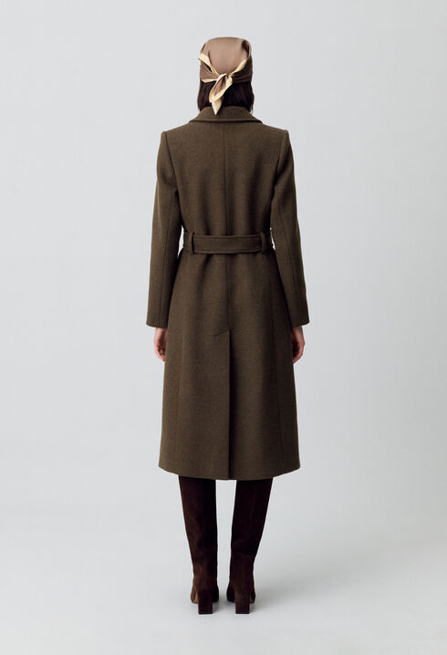 Long wool coat