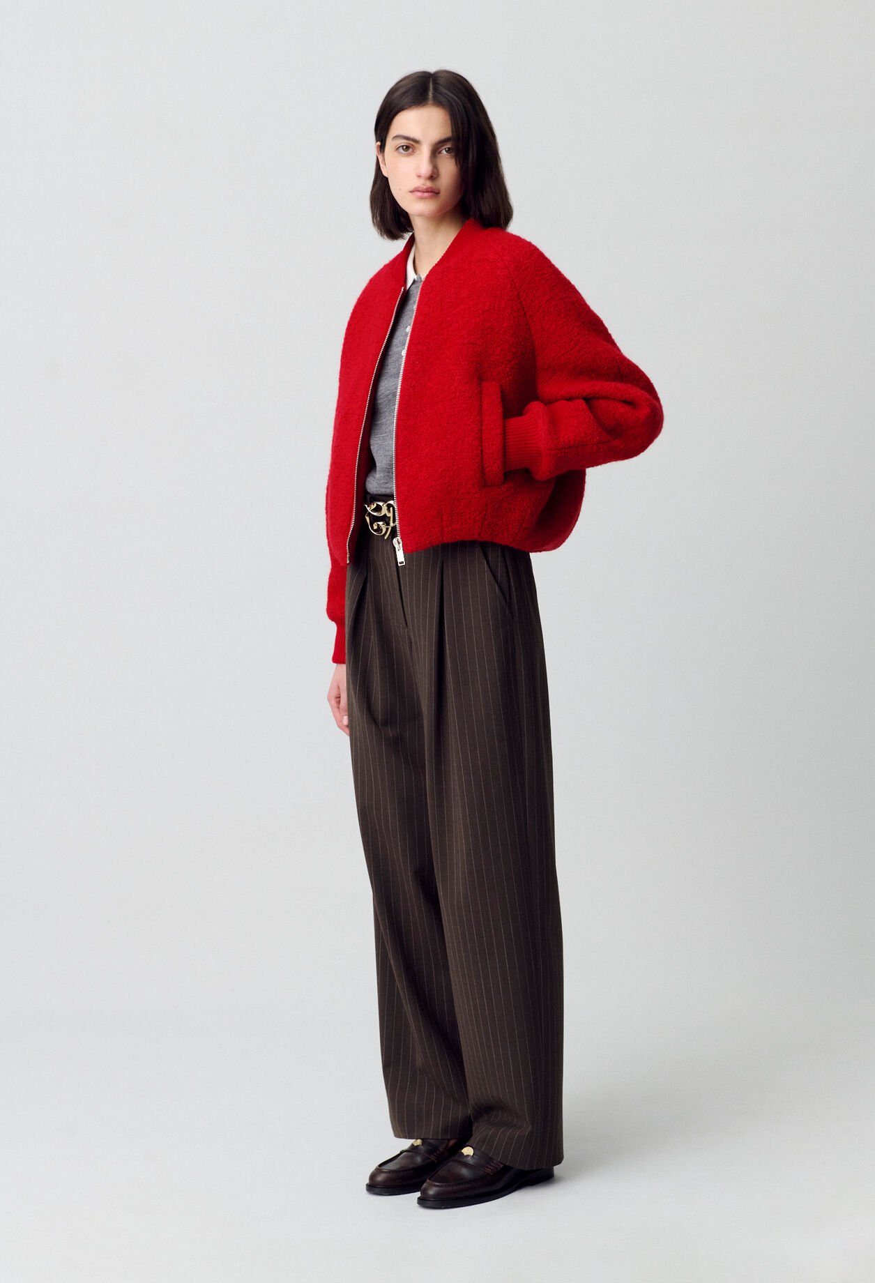 Short Bomber Jacket