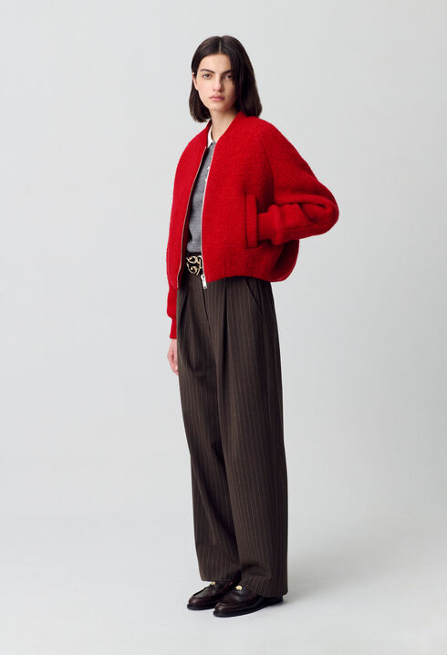 Short Bomber Jacket