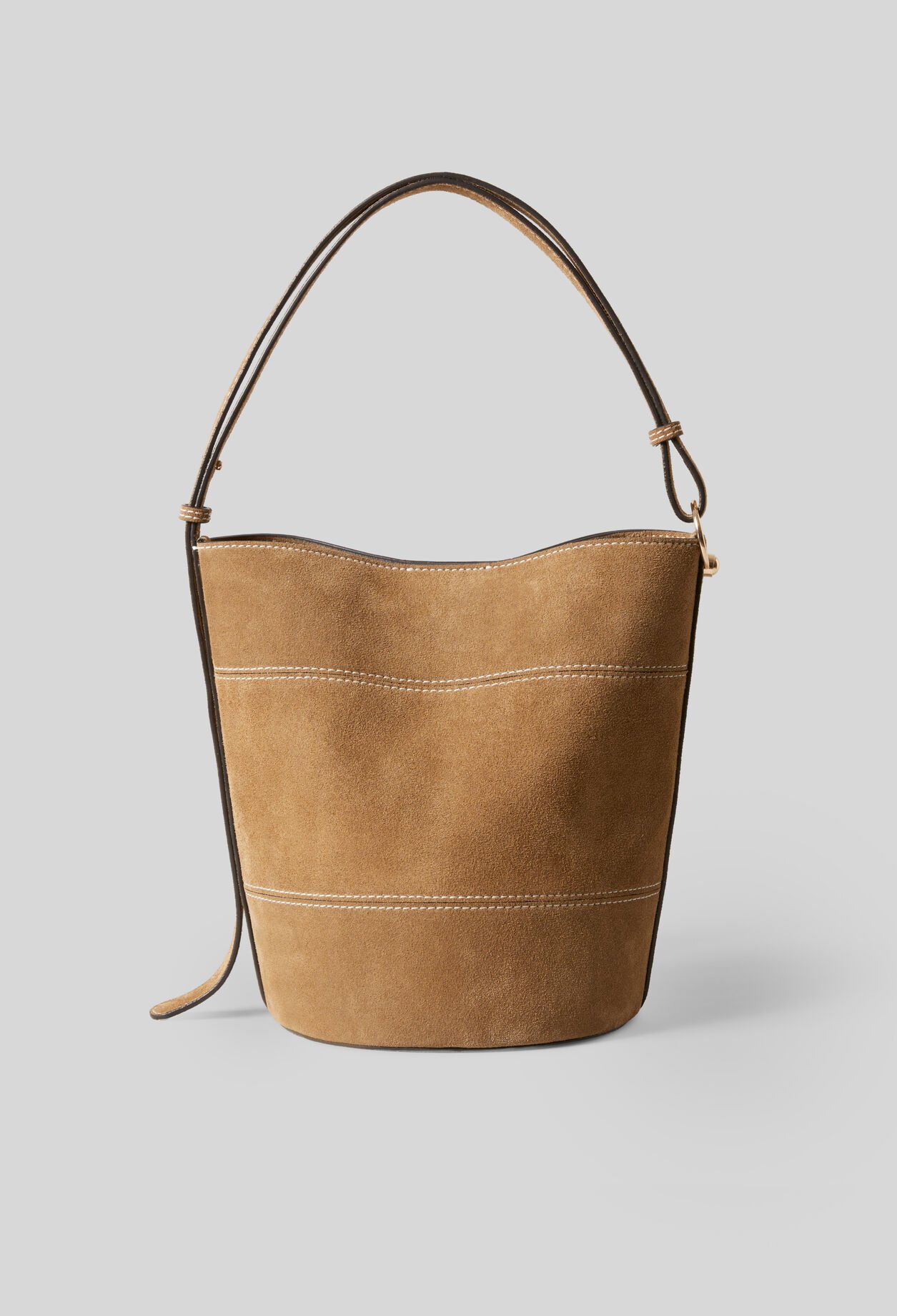 Sac seau Solveig suède