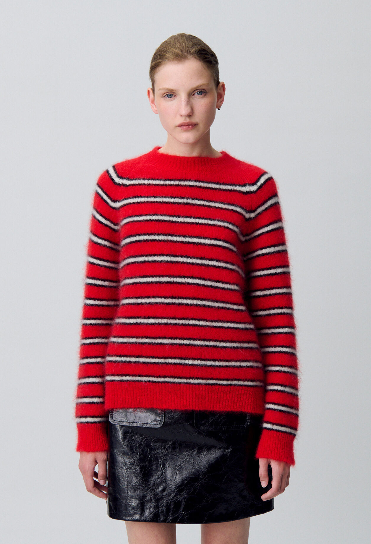 Pull large rayures
