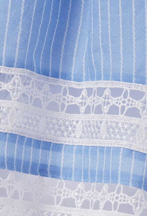Striped Lace Shorts