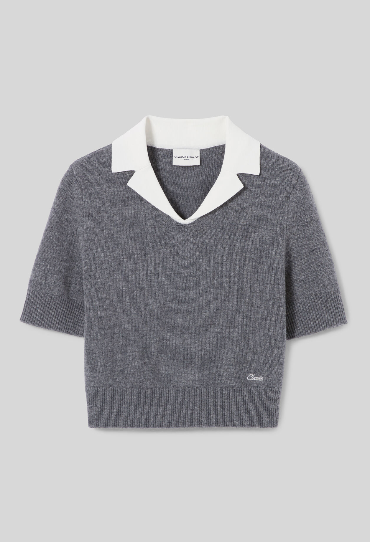 Pull ajusté maille fine