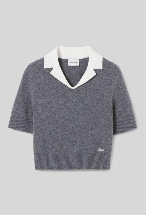 Pull ajusté maille fine