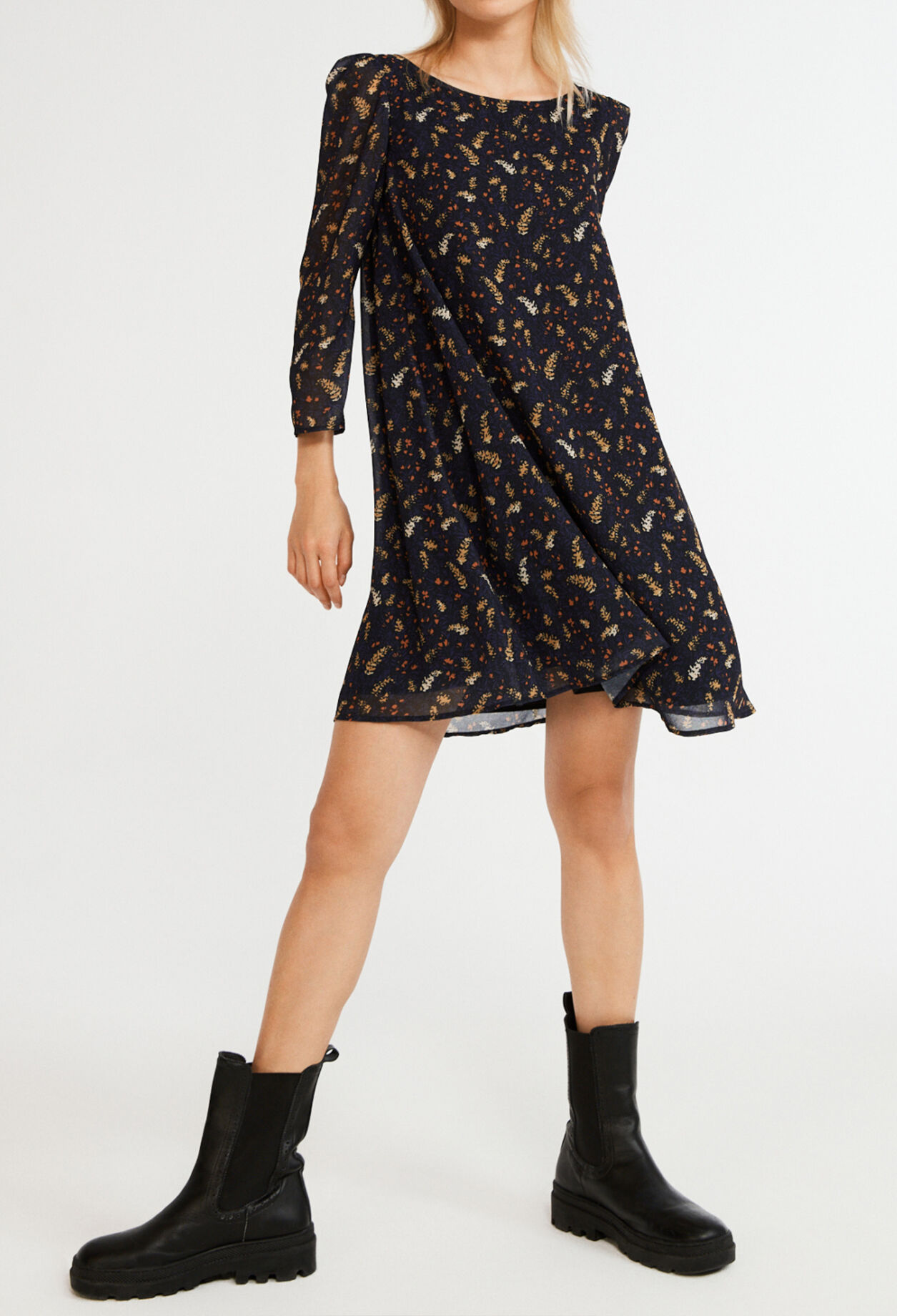 Patterned Rififi dress