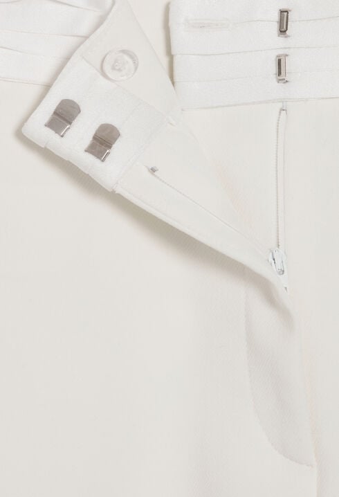 White suit trousers