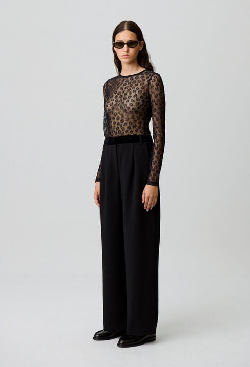 Pantalon droit tailleur