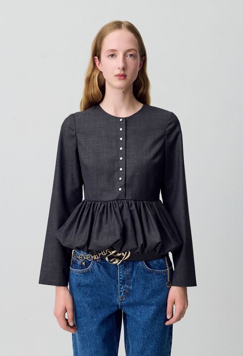 Peplum Top