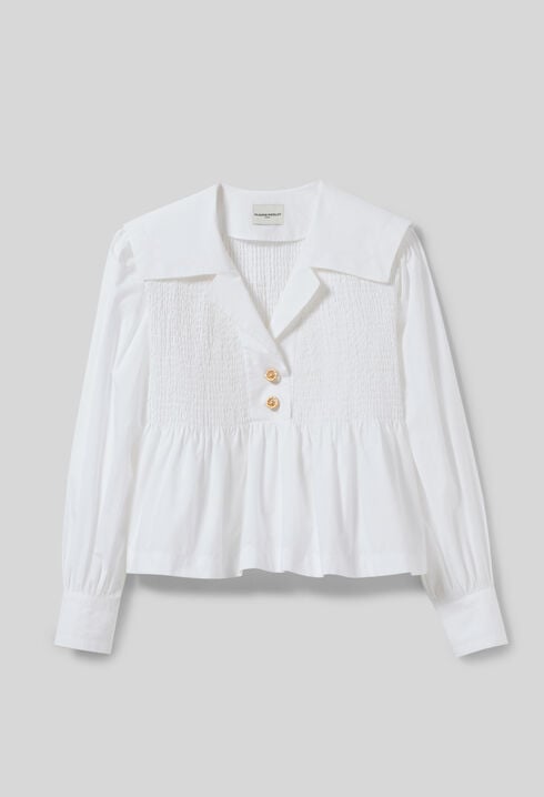 Blouse volantée