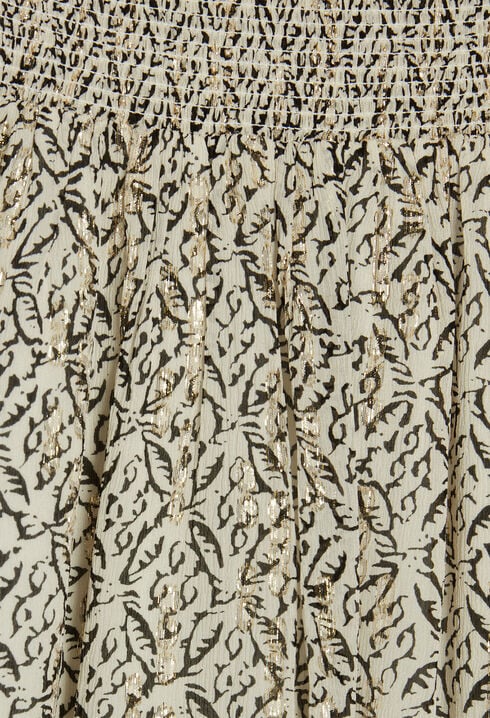 Robe fluide à manches longues