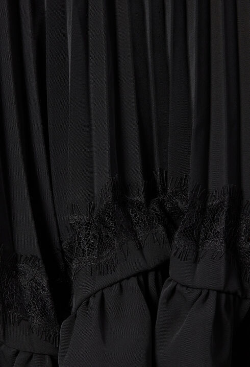 Jupe asymétrique dentelle