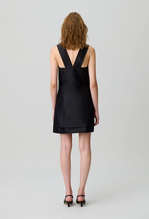 Robe courte nœud