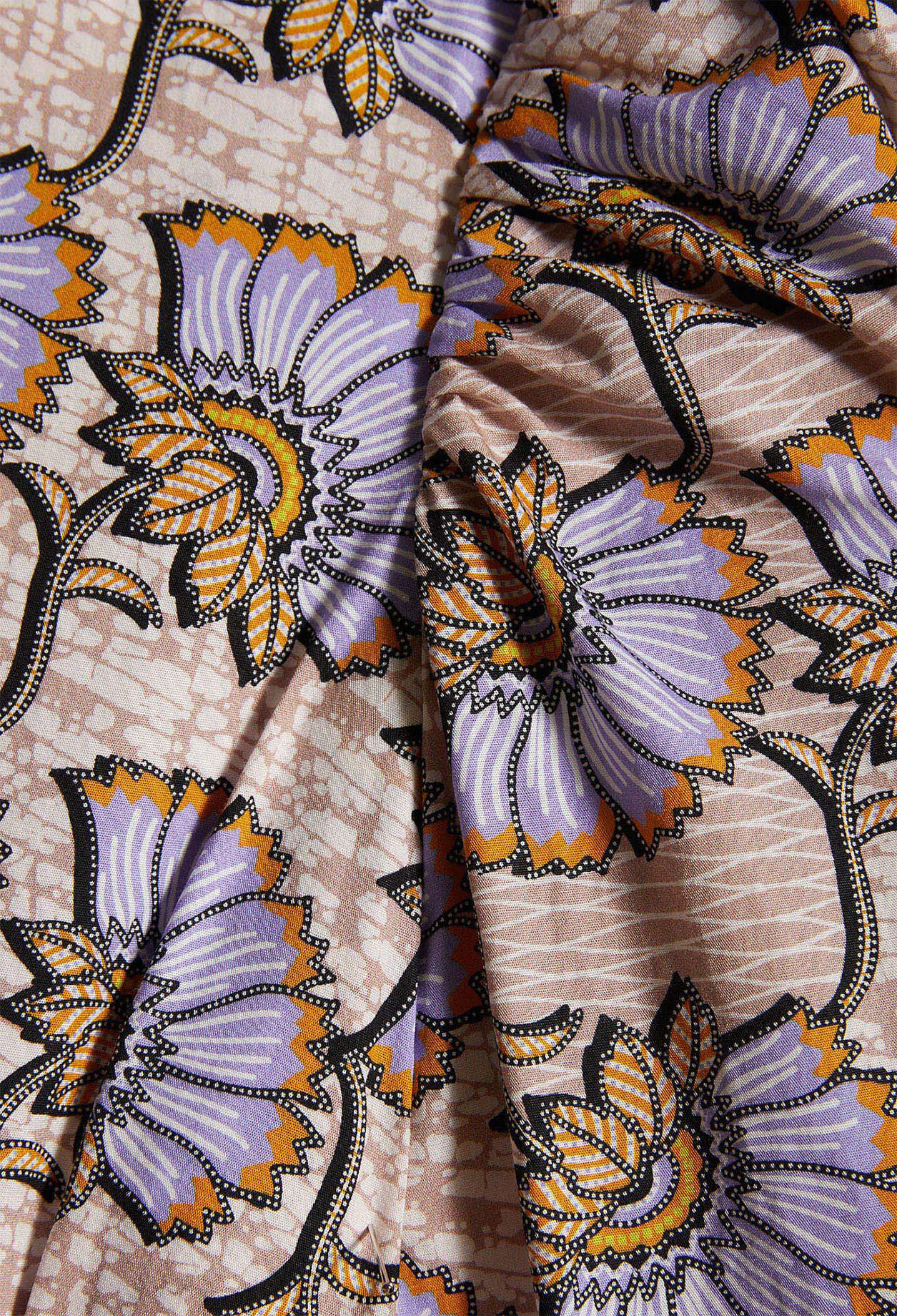 Robe portefeuille en coton biologique