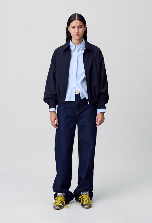 Chemise coupe boxy