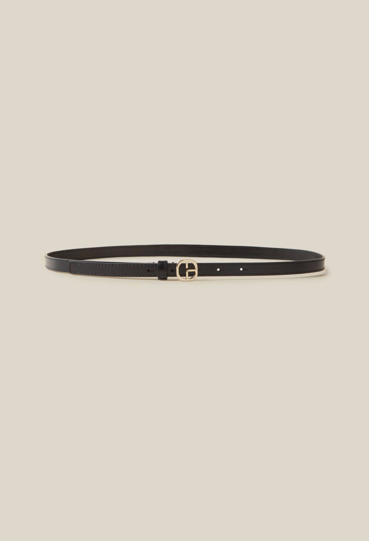 Ceinture cuir boucle CP