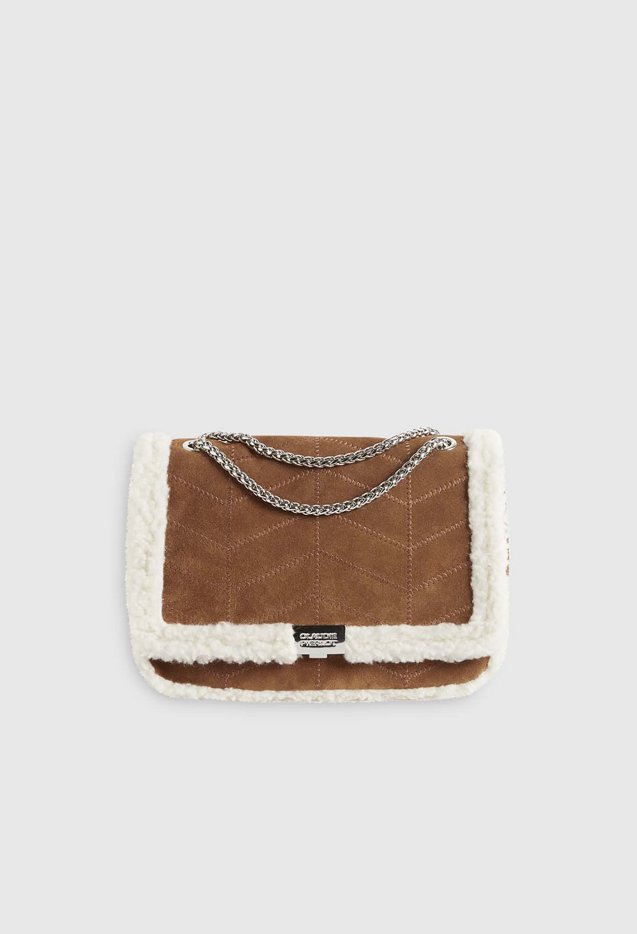 Sac Angelo caramel peau lainée