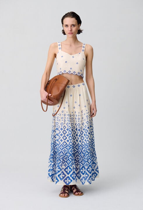 Provençal Long Skirt