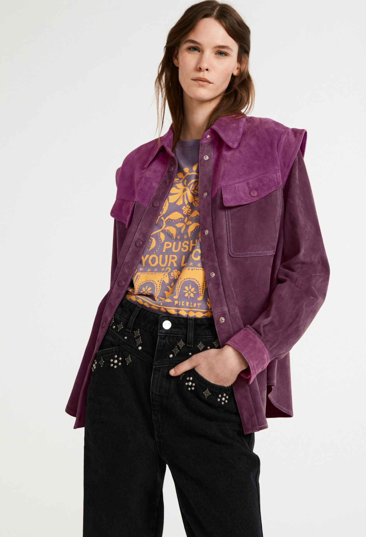 Suede jacket