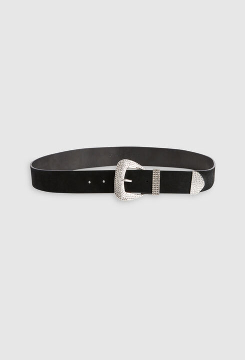 Ceinture cuir à boucle