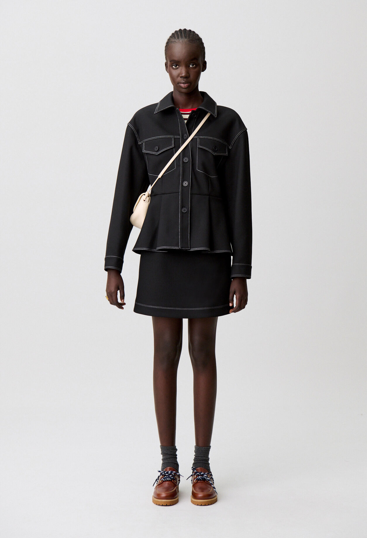 Blouson basque cintré