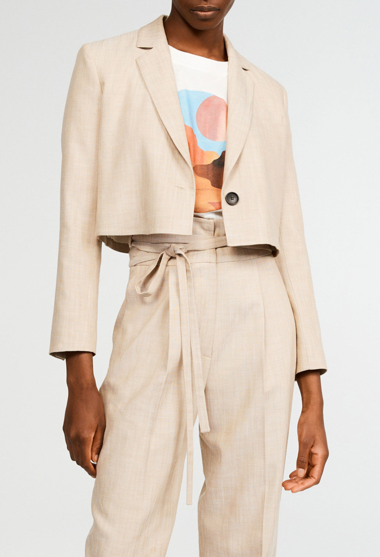Cropped jacket