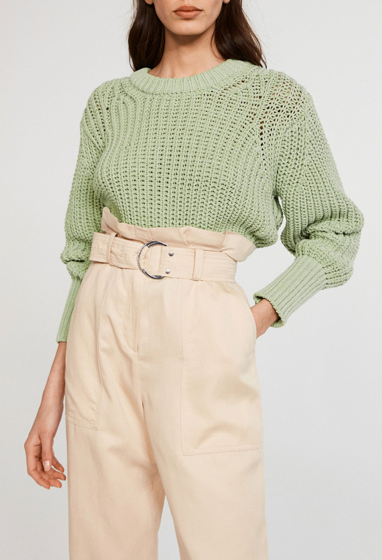 Cropped pullover