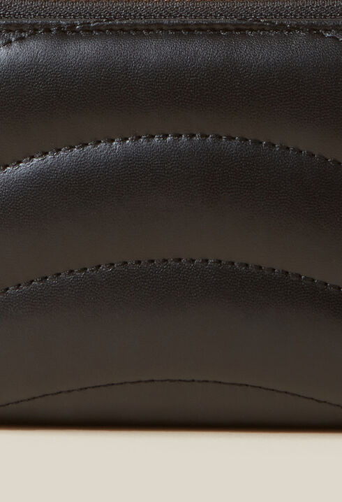 Portefeuille Alba cuir matelassé